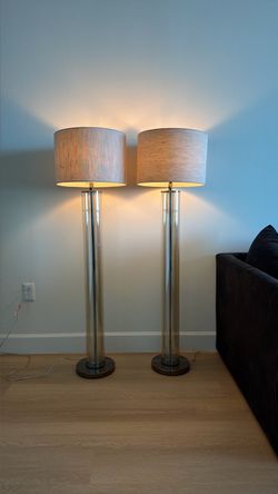 58 in Cylinder Floor Lamp