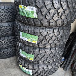 31/10.50/15 TBB MT Tires Installed And Balanced/ Instaladas Y Balanceadas 