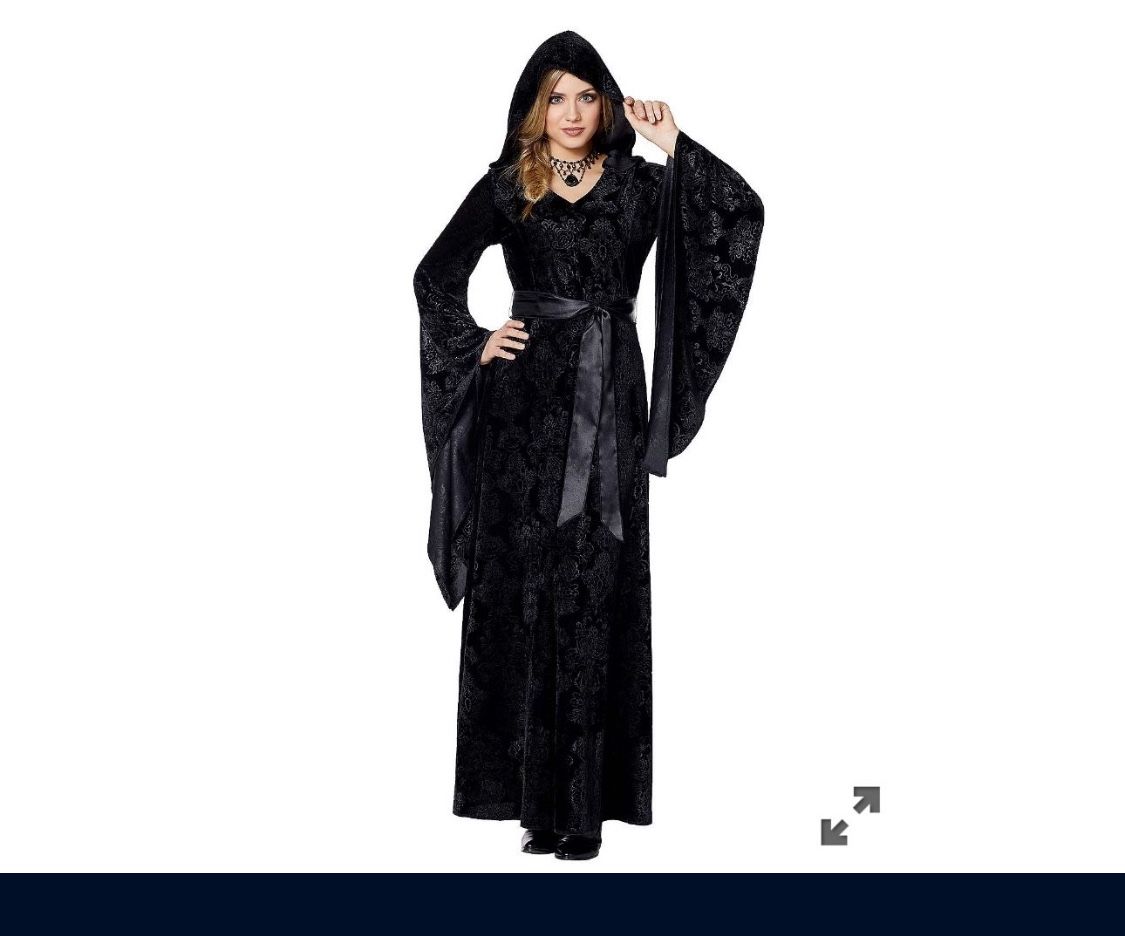 Velvet Hooded Robe