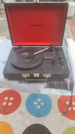 Portable record player
