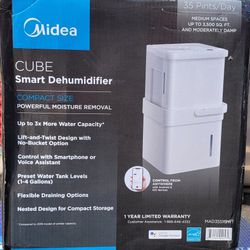 Midea Cube 35-Pint 2-Speed WiFi Connected Dehumidifier ENERGY STAR