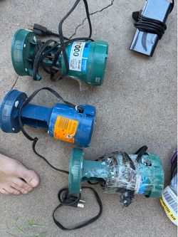 Evaporation pumps