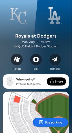 Dodger tickets