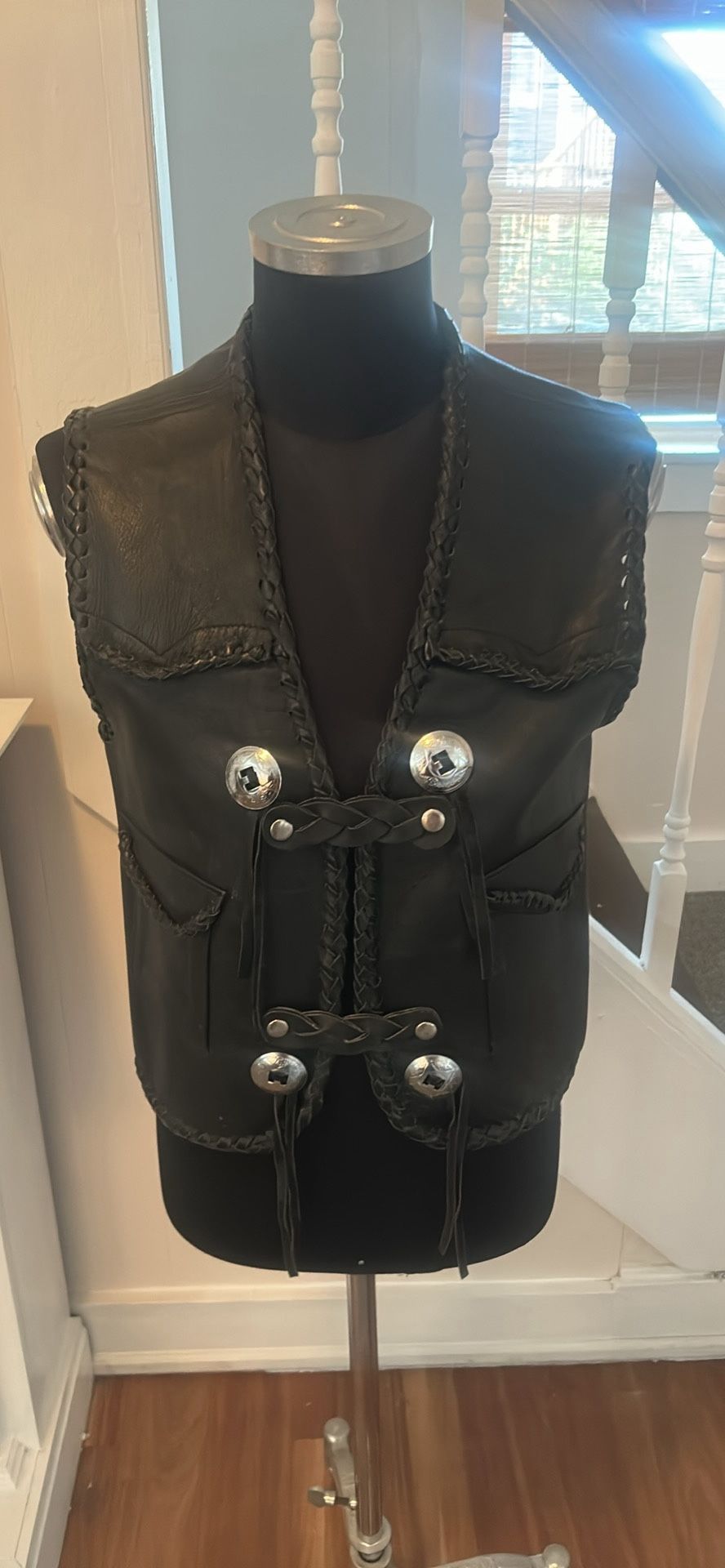 Leather Harley Davison Vest