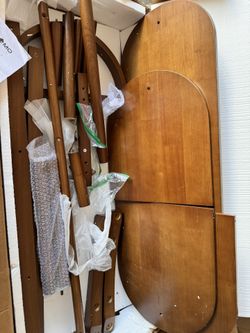 Solid Wood 3-in-1 Freestanding Clothing Rack – 41.3” Coat Rack & Shelves