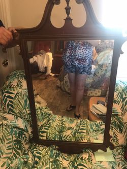 Chippendale antique mirror