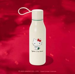 New Starbucks x Hello Kitty Stainless Steel Water Bottle