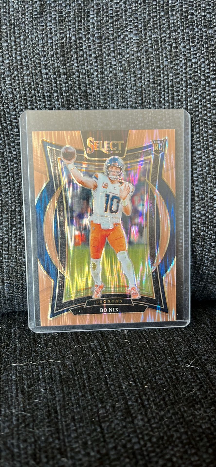 2024 Panini Select Copper Shock Prizm Bo Nix #30 /299