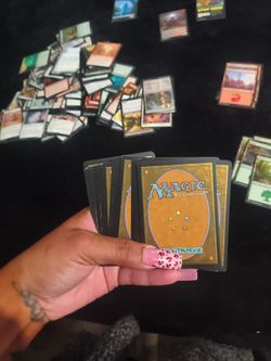 Magic card game cards