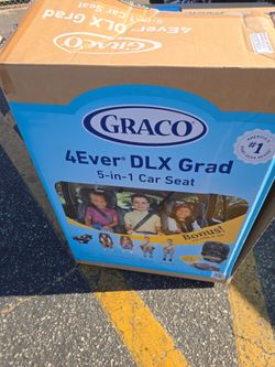 Graco 4ever dlx grad 5 in 1 car seat new