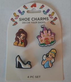 Disney Princesses Croc Charms 
