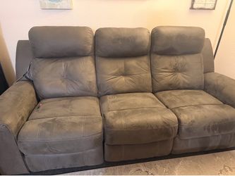 3pcs recliner couch + love seat