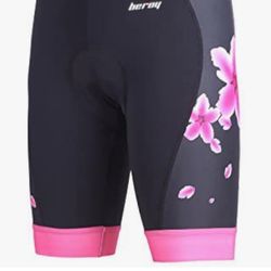 Cycling Shorts Padded BEROY brand, Women's Size XL Brand New 