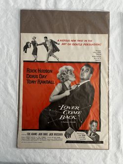 Lover Come Back Movie Poster