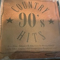 90’s COUNTRY HITS - CD 1997 - 10 TRACKS -   $3