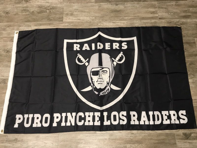 Oakland Raiders flag