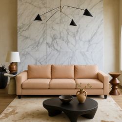 Jonathan Louis Custom Linen Sofa