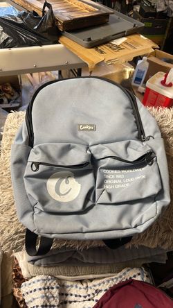 Cookies, school backpack