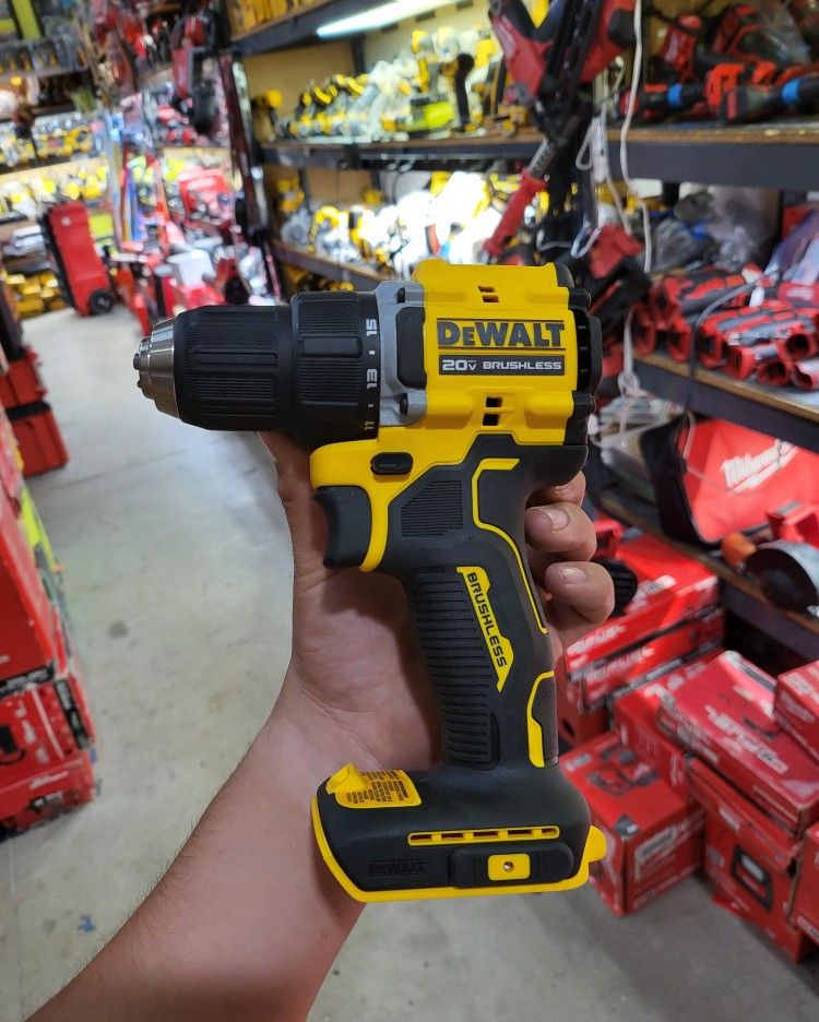 DEWALT 20V CORDLESS DRILL BRUSHLESS $79