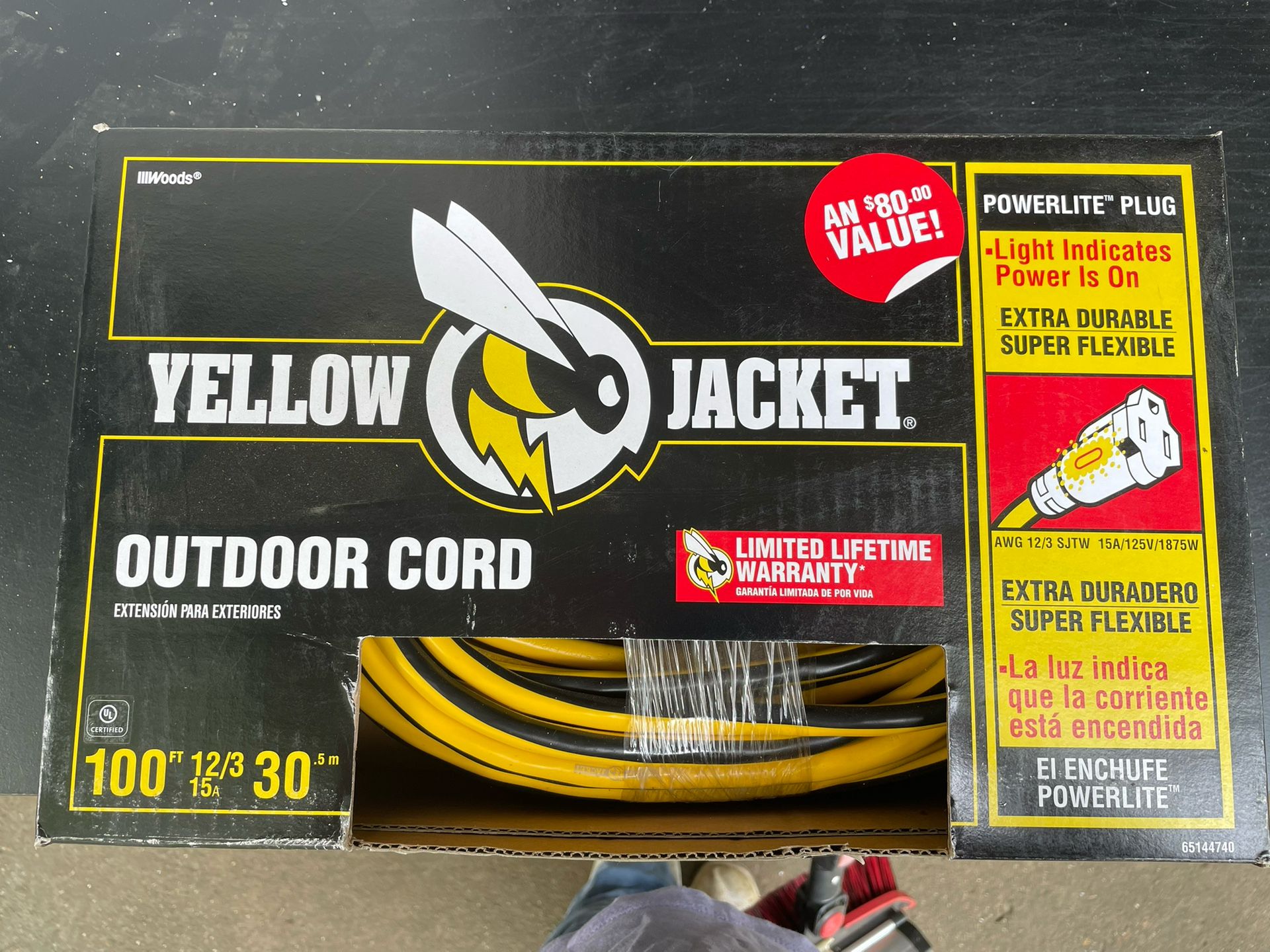 100 ft. Extension Cord 12 Gauge