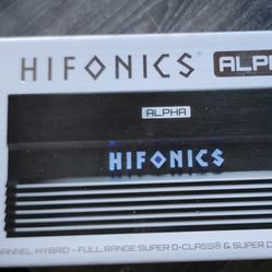 HIFONICS 5 CHANNEL AMPLIFIER