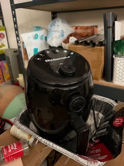 Mini Elite Gourmet air fryer
