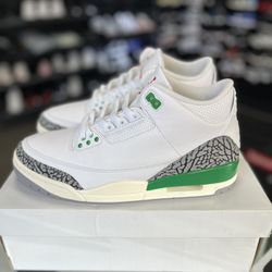 Jordan 3 “Lucky Green” Size 10.5 Men