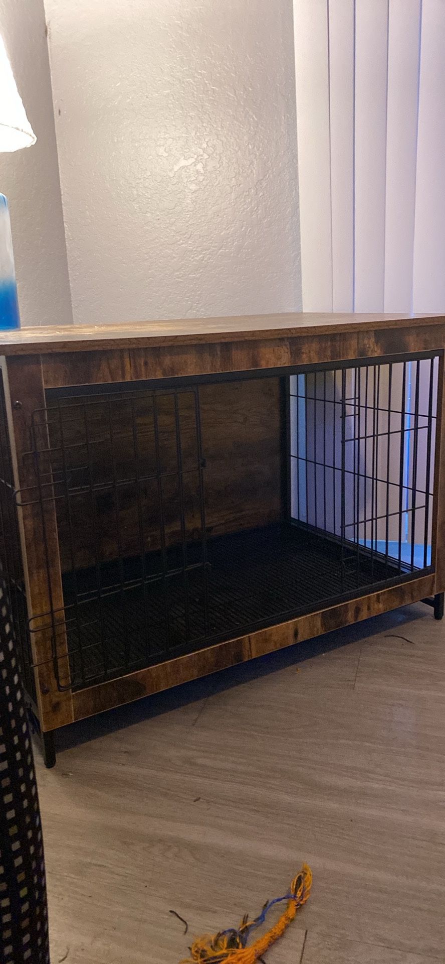 Decorative dog crate