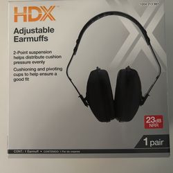 HDX Adjustable Ear Muffs 