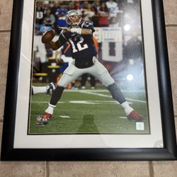 Tom Brady Framed