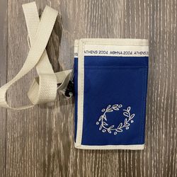 Vintage 2004 Athens Olympic Games Velcro Wallet