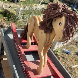 Radio flyer Wooden Rocking Horse
