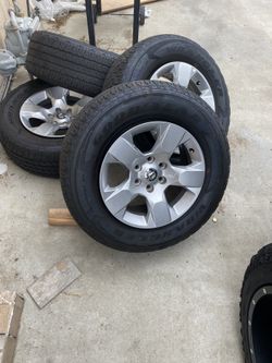 2019 Ram 1500 big horn tire and rim for sale