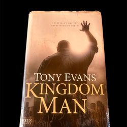 Kingdom Man Religious Nonfiction Hardcover by Tony Evans Focus on the Family