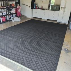 Area Rug 20x12 Black Decorative