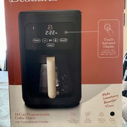 Brand New In Box Drew Barrymore 14 Cup Coffee Maker