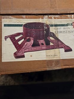 Christmas Tree cast iron stand