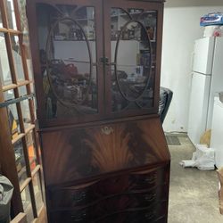 Antique cabinet chest