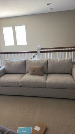 New Crate & Barrel Sofa Bed