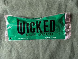 Wicked, Green 3D glasses, In Original Packaging
