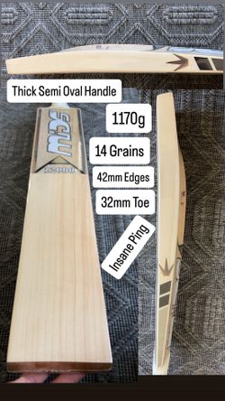 MIDS 12000 EDITION ENGLISH WILLOW CRICKET BAT