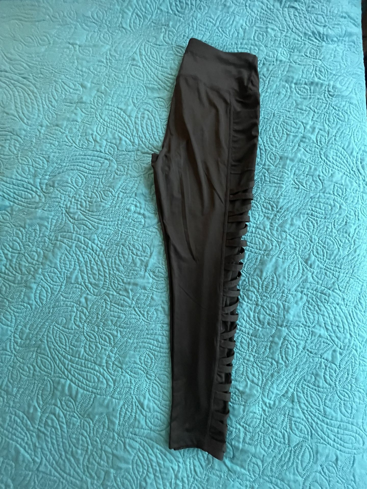 Size Small Avia Leggings-Sheer Mesh On The Sides