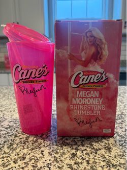 Megan Moroney x Raising Cane’s limited edition tumbler and cup