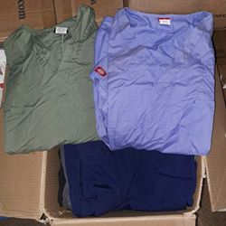 Scrubs Pants Size XL And 2X And Shirts  Size 4X Used