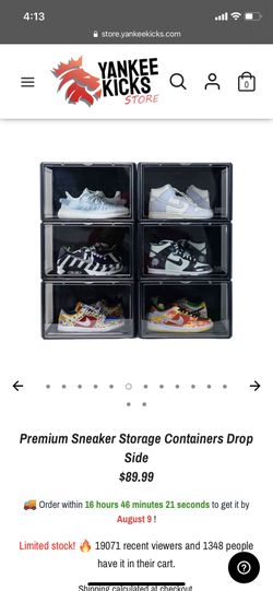 Yankee Kicks Shoe Containers 