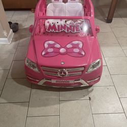 Minnie Mercedes Car For Kids