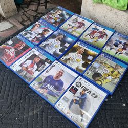Fifa Soccer 2014 to 16 is $15! Each. 17 to 2019 $20! Each. 2020 to 2021 $25 & $30! 2022 2023 Works PS4 PS5 Playstation 5 4