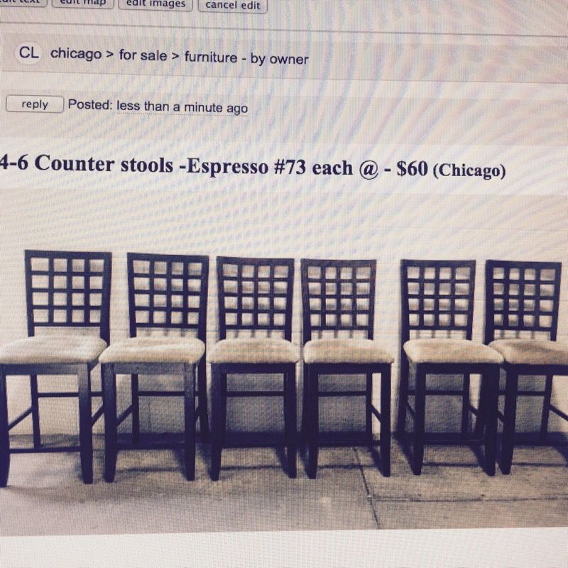 4-6 counter bar stools