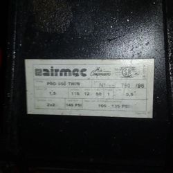 Air compressor 135psi