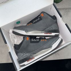 Jordan 3 Fear Pack 7 Youth / 8.5 Women 